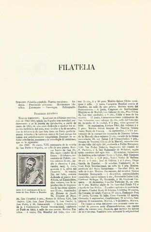 LAMINA ESPASA 20811:  Apendice Filatelia