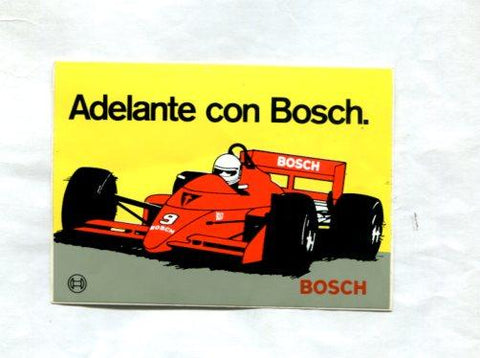 Pegatina adhesiva de la firma BOSCH