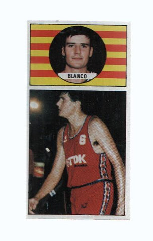 Cromo: Baloncesto 1986-1987: numero 108: Luis Blanco del TDK Manresa