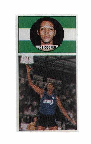 Cromo: Baloncesto 1986-1987: numero 135: Joe Cooper del Oximesa