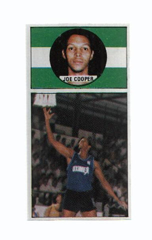 Cromo: Baloncesto 1986-1987: numero 135: Joe Cooper del Oximesa