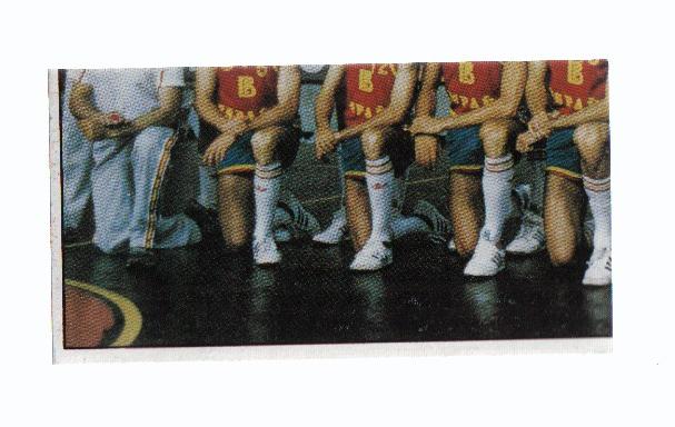 Cromo: Baloncesto 1986-1987: numero 138: Seleccion Nacional