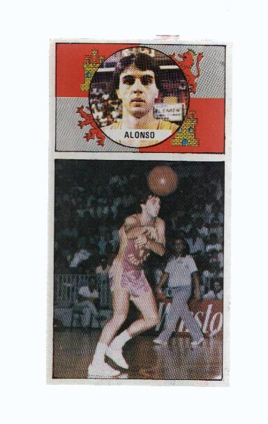 Cromo: Baloncesto 1986-1987: numero 151: Jose Alonso del Forum