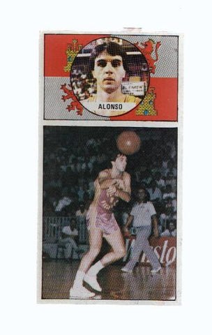 Cromo: Baloncesto 1986-1987: numero 151: Jose Alonso del Forum