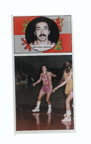 Cromo: Baloncesto 1986-1987: numero 152: Arturo Seara del Forum