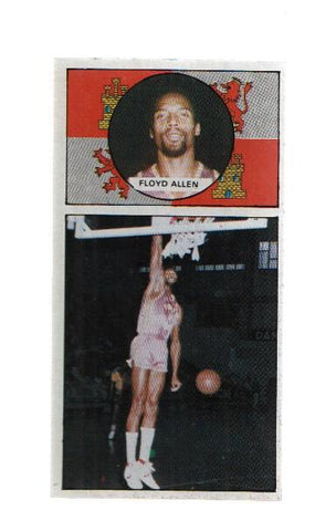 Cromo: Baloncesto 1986-1987: numero 156: Floyd Allen del Forum