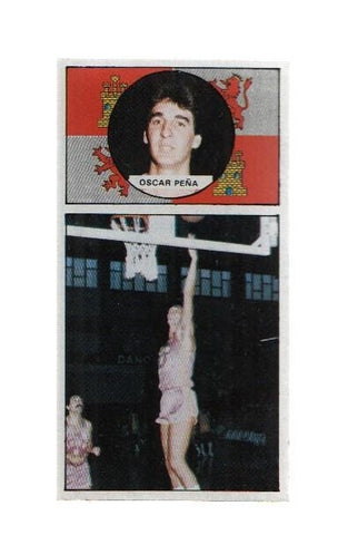 Cromo: Baloncesto 1986-1987: numero 157: Oscar Peña del Forum