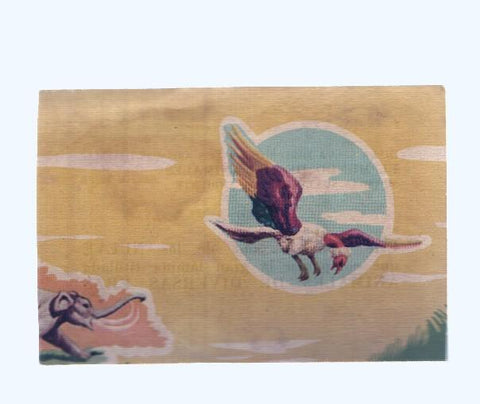 Cromos: de la Selva Misteriosa a los abismos del mar: numero 002: cromo de la lamina Animales de diversas eras