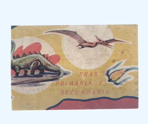 Cromos: de la Selva Misteriosa a los abismos del mar: numero 006: cromo de la lamina Animales de diversas eras