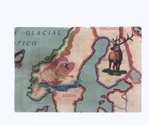 Cromos: de la Selva Misteriosa a los abismos del mar: numero 022: Mapa zoologico de Europa, parte