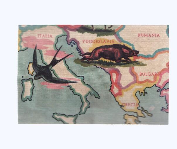 Cromos: de la Selva Misteriosa a los abismos del mar: numero 028: Mapa zoologico de Europa, parte