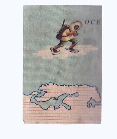 Cromos: de la Selva Misteriosa a los abismos del mar: numero 054: Mapa zoologico de asia, parte