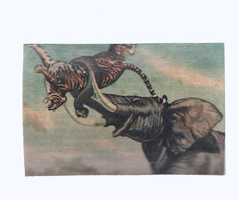 Cromos: de la Selva Misteriosa a los abismos del mar: numero 077: Dos enemigos mortales