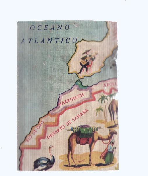 Cromos: de la Selva Misteriosa a los abismos del mar: numero 109: Mapa zoologico de Africa, parte