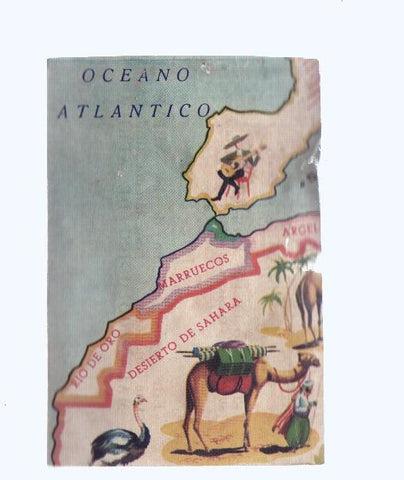 Cromos: de la Selva Misteriosa a los abismos del mar: numero 109: Mapa zoologico de Africa, parte