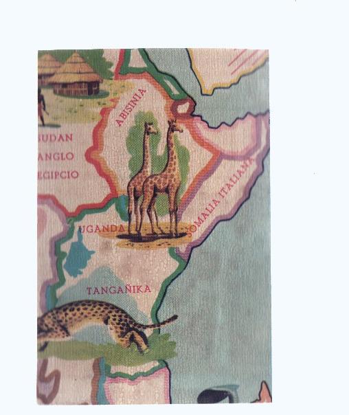 Cromos: de la Selva Misteriosa a los abismos del mar: numero 114: Mapa zoologico de Africa, parte