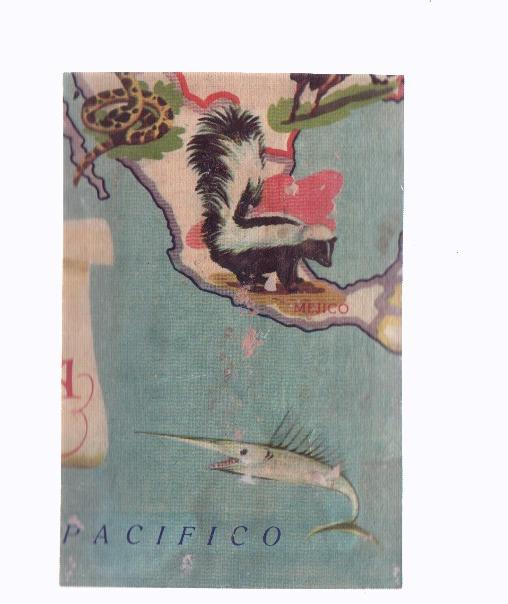 Cromos: de la Selva Misteriosa a los abismos del mar: numero 173: Mapa zoologico de America del Norte, parte
