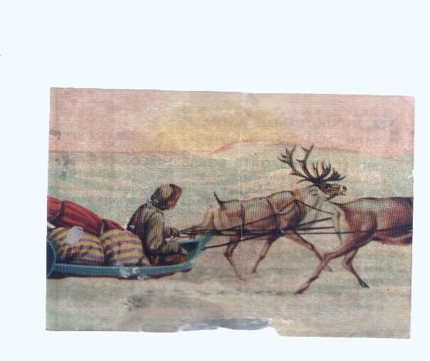 Cromos: de la Selva Misteriosa a los abismos del mar: numero 201: El transporte sobre el hielo