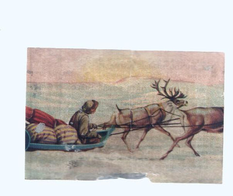 Cromos: de la Selva Misteriosa a los abismos del mar: numero 201: El transporte sobre el hielo