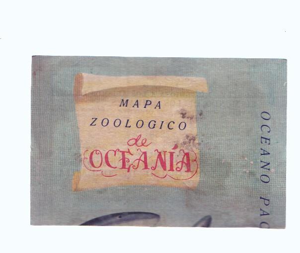 Cromos: de la Selva Misteriosa a los abismos del mar: numero 258: Mapa zoologico de Oceania, parte
