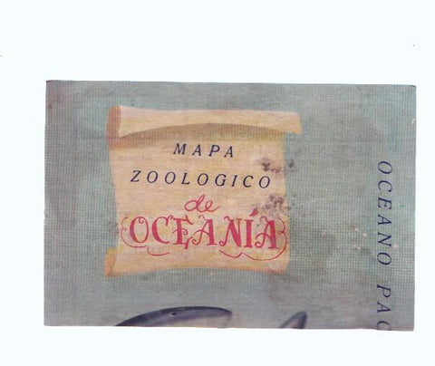 Cromos: de la Selva Misteriosa a los abismos del mar: numero 258: Mapa zoologico de Oceania, parte