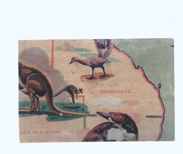 Cromos: de la Selva Misteriosa a los abismos del mar: numero 260: Mapa zoologico de Oceania, parte