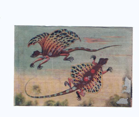 Cromos: de la Selva Misteriosa a los abismos del mar: numero 286: Lagartos paracaidistas