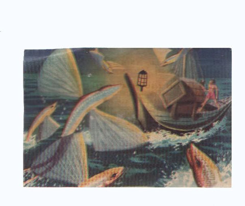 Cromos: de la Selva Misteriosa a los abismos del mar: numero 296: Avion y submarino en una pieza