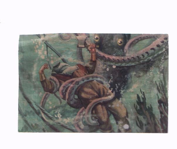 Cromos: de la Selva Misteriosa a los abismos del mar: numero 297: Los peligros del fondo del mar