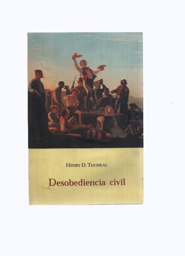 Coleccion El Barquero numero 03: Desobediencia civil