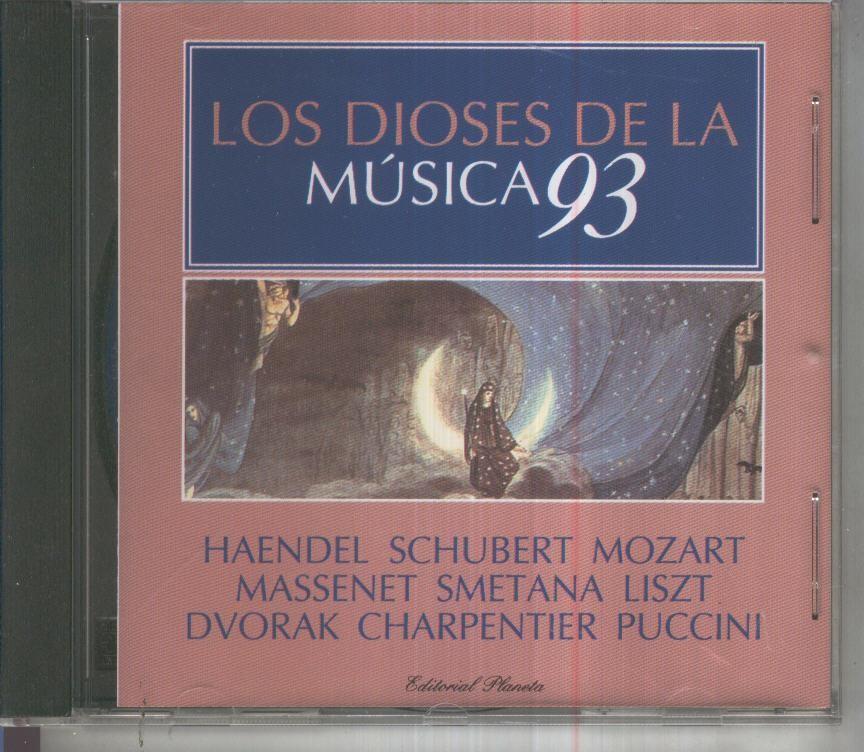 CD Musica: Coleccion Los Dioses de la Musica 93, Numero 25: HAENDEL, SCHUBERT, MOZART