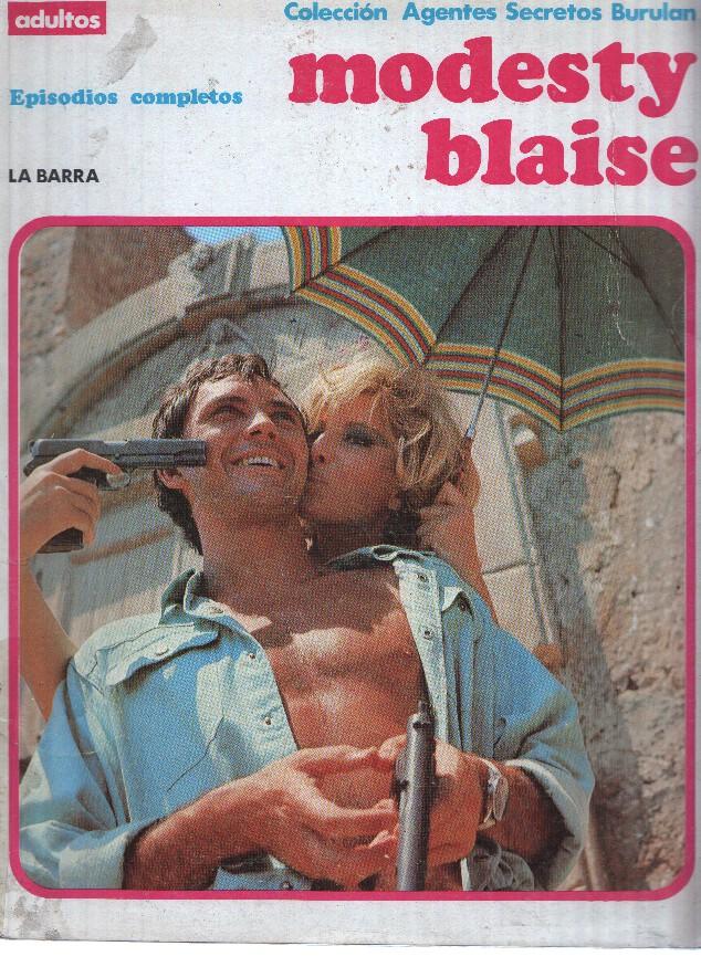 MODESTY BLAISE: LA BARRA (Coleccion Agentes Secretos Burulan 1974)