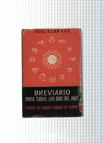 coleccion Vivir es saber, saber es vivir: Breviario  para todos los dias del año