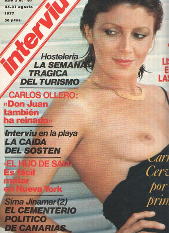 INTERVIU Volumen 0067: CARMEN CERVERA, por primera vez