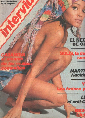 Revista INTERVIU, Numero 025: ELSA MARTINELLI, nacida libre