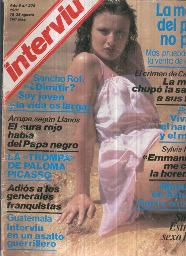 INTERVIU Numero 0275: SUSANA ESTRADA, sexo laser