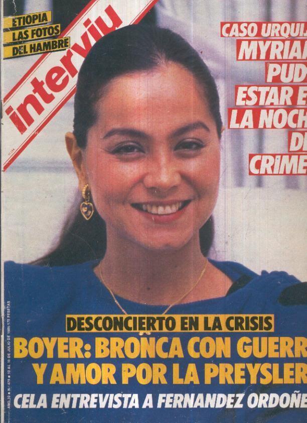 INTERVIU Numero 0478: Loova Moor, BOYER: bronca con Guerra 