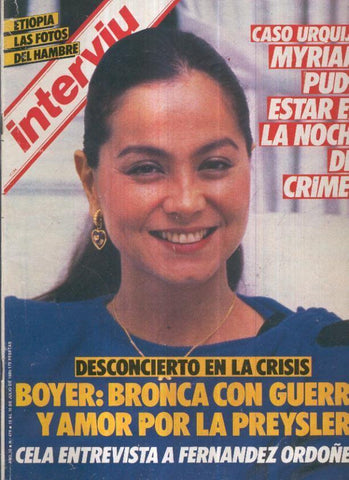 INTERVIU Numero 0478: Loova Moor, BOYER: bronca con Guerra 