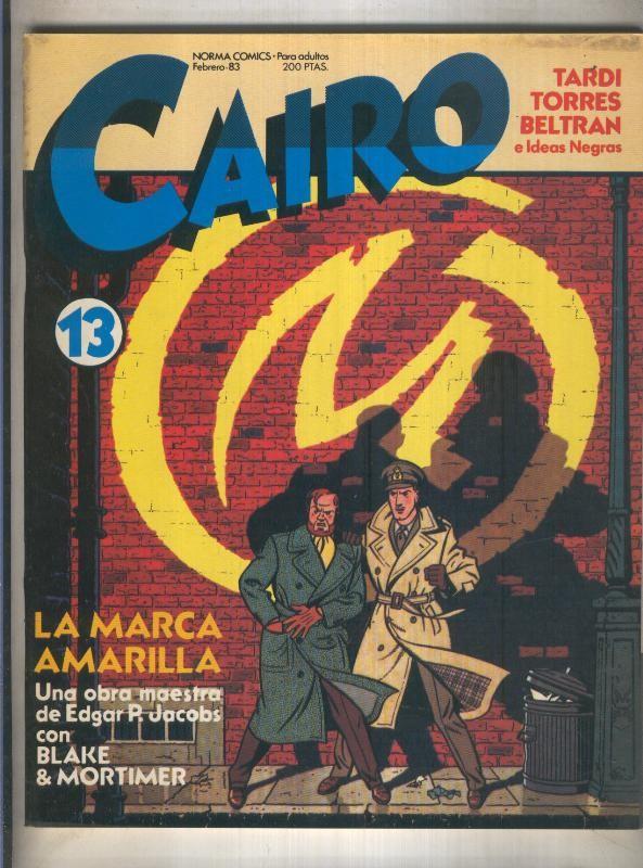 Cairo numero 13 (numerado 1 en trasera)