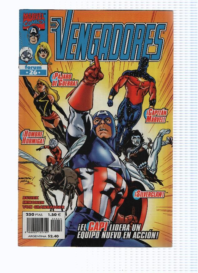 LOS VENGADORES, Volumen 3, Numero 26: Bajo el manto de la noche (Forum 2000)