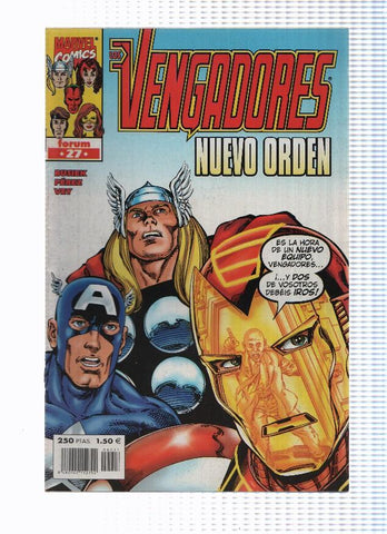 LOS VENGADORES, Volumen 3, Numero 27: Nuevo Orden (Forum 2000)