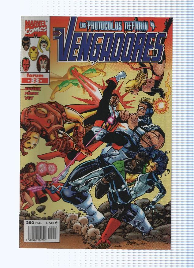 LOS VENGADORES, Volumen 3, Numero 33: Amor Manchado (Forum 2000)