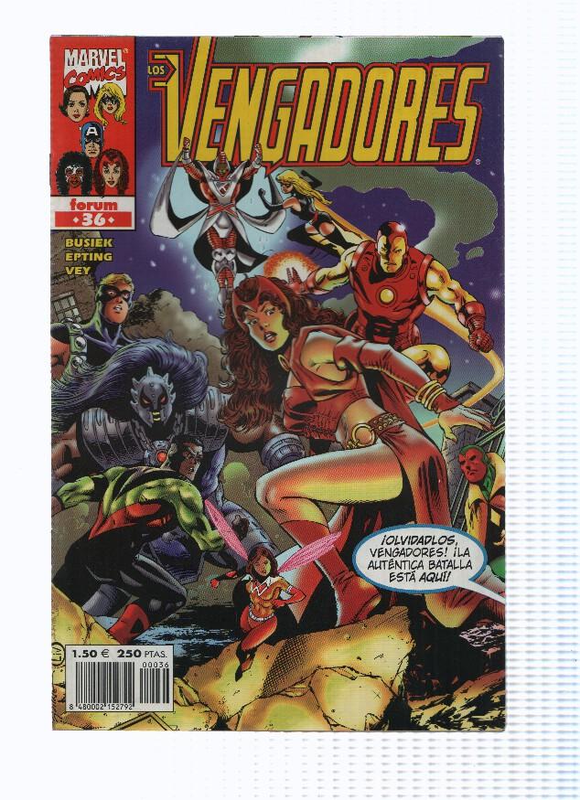 LOS VENGADORES, Volumen 3, Numero 36: No hay descanso para el agotado (Forum 2000)