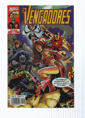 LOS VENGADORES, Volumen 3, Numero 36: No hay descanso para el agotado (Forum 2000)