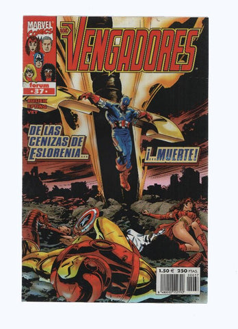 LOS VENGADORES, Volumen 3, Numero 37: Tierra Arrasada (Forum 2000)