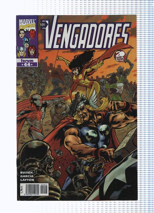 LOS VENGADORES, Volumen 3, Numero 44: Entre los muertos (Forum 2000)