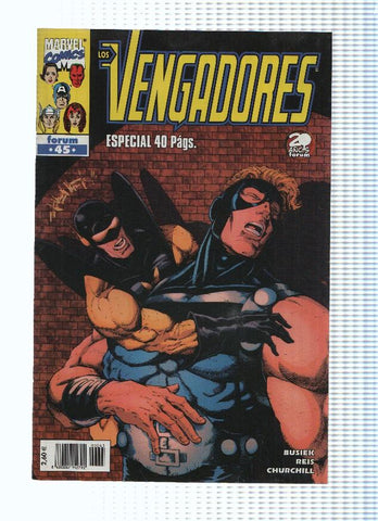 LOS VENGADORES, Volumen 3, Numero 45: El Tercer Hombre (Forum 2000)
