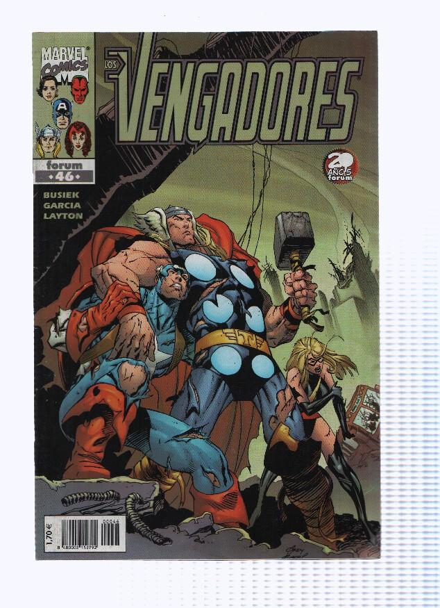 LOS VENGADORES, Volumen 3, Numero 46: El Tercer Hombre (Forum 2000)