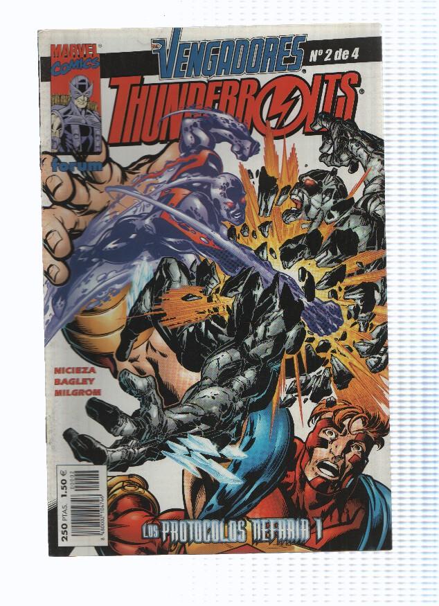 LOS VENGADORES / THUNDEERBOLTS, Volumen 1, Numero 02 de 04: Dos Barcos (Forum 2001)