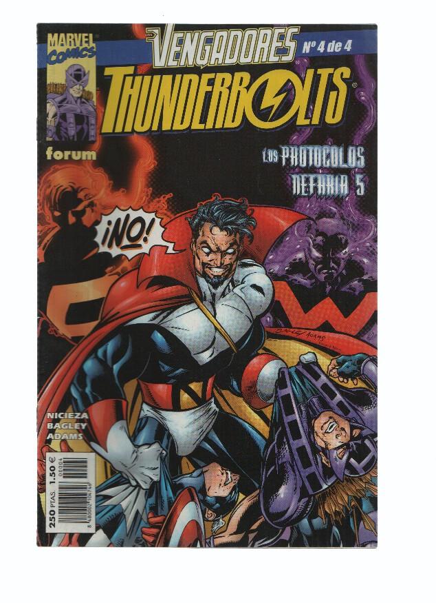 LOS VENGADORES / THUNDEERBOLTS, Volumen 1, Numero 04 de 04: Una Multitud de Iones (Forum 2001)